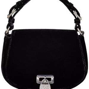 Polo by Ralph Lauren Black Shoulder Bag with Quilted Design